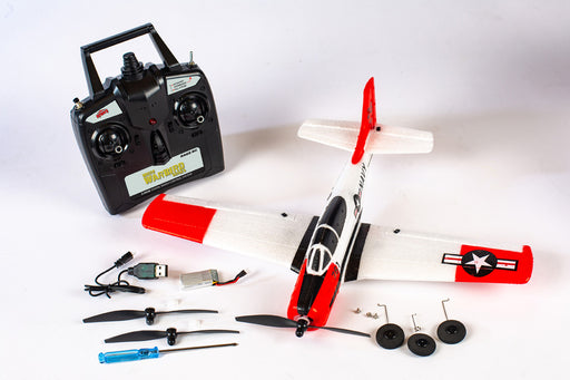 Rage RC A1302 T-28 Trojan RTF Aircraft with PASS (Pilot Assist Stability Software)