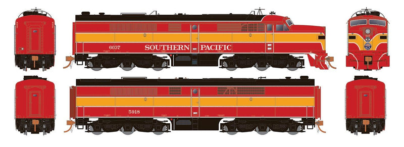 Rapido 023034 HO Scale ALCo PA-1 / PB-1 Southern Pacific "Daylight" SP 6037/5918