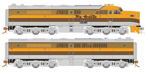 Rapido 023512 HO Scale ALCo PA-1 / PB-1 Rio Grande D&RGW 6003/600
