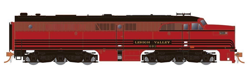 Rapido 023515 HO Scale ALCo PA-1 Lehigh Valley LV 610 with DCC and Sound