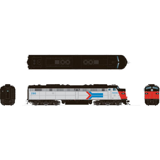 Rapido 028002 HO Scale EMD E8A Amtrak Phase 1 291