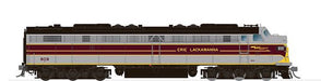 Rapido 028019 HO Scale EMD E8A Erie Lackawanna EL 813