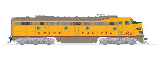 Rapido 028038 HO Scale EMD E8A Union Pacific UP 932