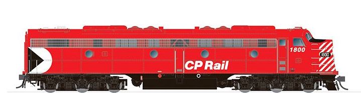 Rapido 028515 HO Scale EMD E8A Canadian Pacific CP 1800 with DCC and LokSound