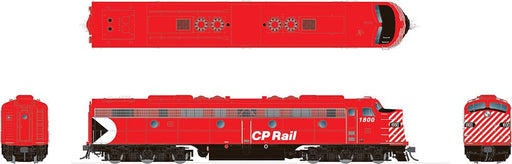 Rapido 028517 HO Scale EMD E8A Canadian Pacific CP 1802 with DCC and LokSound