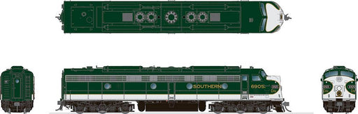 Rapido 028537 HO Scale EMD E8A Southern "Crescent" 6916F with DCC and LokSound