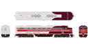 Rapido 028563 HO Scale EMD E8A Rock Island "Rocket" 649 with DCC and Sound