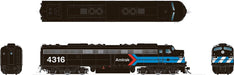 Rapido 028599 HO Scale EMD E8A "Early Black Scheme" Amtrak 4316 with DCC and LokSound