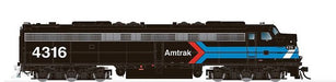 Rapido 028599 HO Scale EMD E8A "Early Black Scheme" Amtrak 4316 with DCC and LokSound