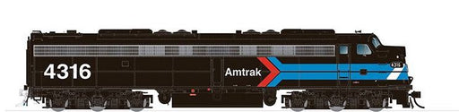 Rapido 028599 HO Scale EMD E8A "Early Black Scheme" Amtrak 4316 with DCC and LokSound