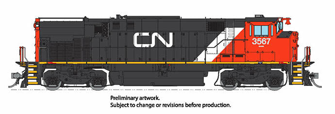 Rapido 033020 HO Scale MLW M420 MR-20b Diesel Canadian National North American CN 3560