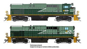 Rapido 033028 HO Scale MLW M420 + M420B Diesel British Columbia "Lightning" BCR 646 + 682