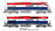 Rapido 033033 HO Scale MLW M420 + M420B Diesel British Columbia "Red White Blue" BCR 644 + 684