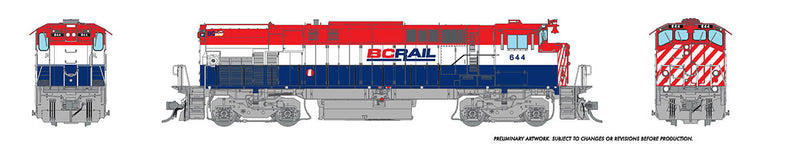 Rapido 033035 HO Scale MLW M420 Diesel British Columbia "Red White Blue" BCR 642