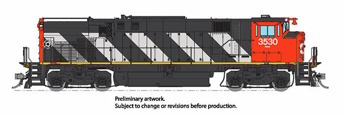 Rapido 033514 HO Scale MLW M420 MR-20b Diesel Canadian National Stripes CN 3545 DCC Sound