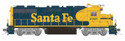 Rapido 038002 HO Scale EMD GP38 Diesel Santa Fe Yellow Warbonnet ATSF 2337