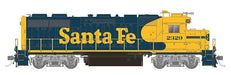 Rapido 038003 HO Scale EMD GP38 Diesel Santa Fe Yellow Warbonnet ATSF 2329