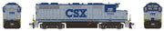 Rapido 038012 HO Scale EMD GP38 Diesel CSX Grey 2046