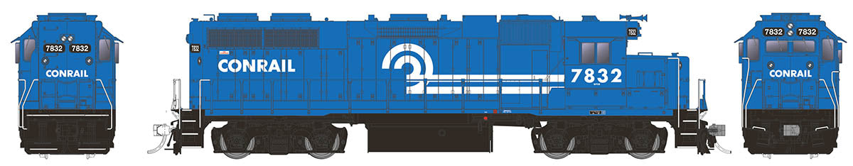 Rapido 038026 HO Scale EMD GP38 Diesel Conrail CR 7846