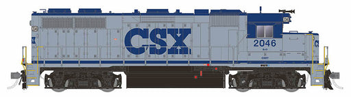 Rapido 038512 HO Scale EMD GP38 Diesel CSX Grey 2046 DCC Sound