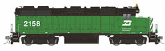 Rapido 038529 HO Scale EMD GP38 Diesel Burlington Northern BN 2158 DCC Sound