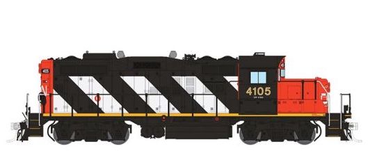 Rapido 041006 HO Scale GP9rm Canadian National "Stripes" CN 4105