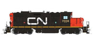 Rapido 041011 HO Scale GP9rm Canadian National "Wet Noodle" CN 7008