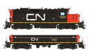 Rapido 041016 HO Scale GP9rm Mother + Slug Canadian National "Late" CN 7203/253