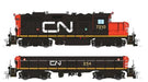 Rapido 041017 HO Scale GP9rm Mother + Slug Canadian National "Late" CN 7210/254