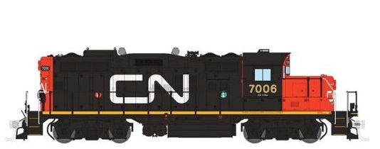 Rapido 041509 HO Scale GP9rm Canadian National "Wet Noodle" CN 7006 with DCC and Sound