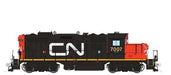 Rapido 041510 HO Scale GP9rm Canadian National "Wet Noodle" CN 7007 with DCC and Sound