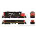 Rapido 041513 HO Scale GP9rm Mother + Slug Canadian National "Early" CN 7230/216 with DCC and Sound