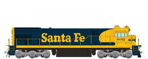 Rapido 042003 HO Scale GE C30-7 Santa Fe "Early Scheme" ATSF 8039