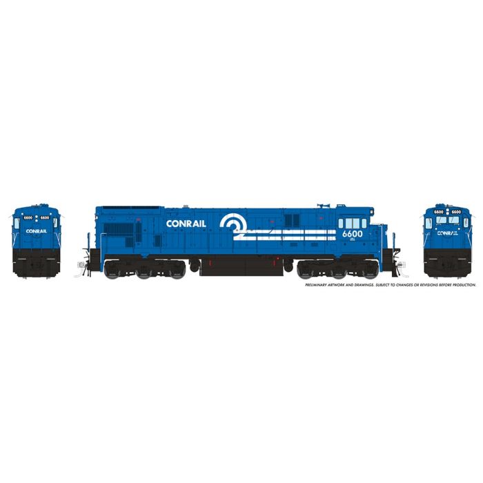 Rapido 042010 HO Scale GE C30-7 Conrail CR 6603