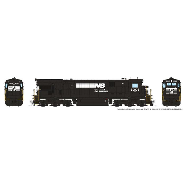 Rapido 042028 HO Scale GE C30-7 Norfolk Southern NS 8049