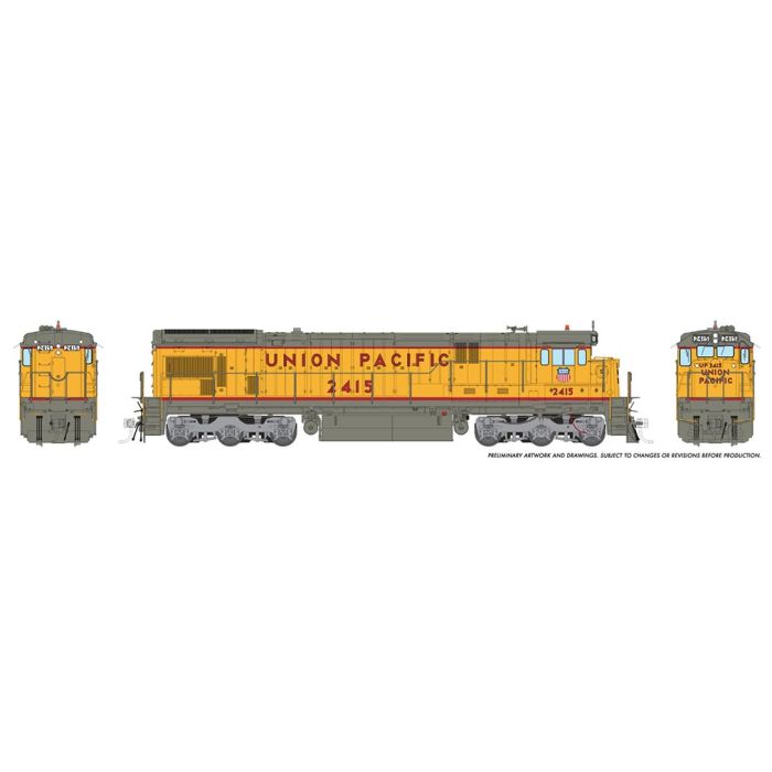 Rapido 042029 HO Scale GE C30-7 Union Pacific "Early Scheme" UP 2415