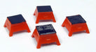 Rapido 102066 HO Scale Passenger Car Step Box 4 Pack