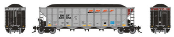 Rapido 169003A HO Scale AutoFlood III RD Coal Hopper BNSF "Wedge" Single # Varies