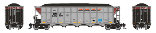 Rapido 169004 HO Scale AutoFlood III RD Double Rotary Coal Hopper BNSF "Wedge" 699623