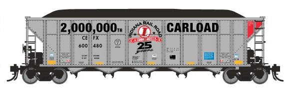 Rapido 169008 HO Scale AutoFlood III RD Coal Hopper "2,000000th" CEFX 600480