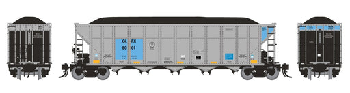 Rapido 169010 HO Scale AutoFlood III RD Coal Hopper GLFX 6 Pack