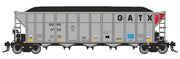 Rapido 169012 HO Scale AutoFlood III RD Coal Hopper "GATX" GGPX 6 Pack