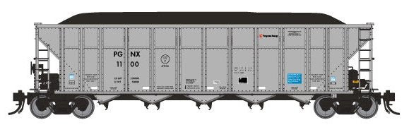 Rapido 169020 HO Scale AutoFlood III RD Coal Hopper PGNX 6 Pack