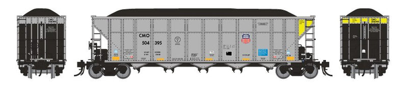 Rapido 169021 HO Scale AutoFlood III RD Coal Hopper Union Pacific UP/CMO 6 Pack