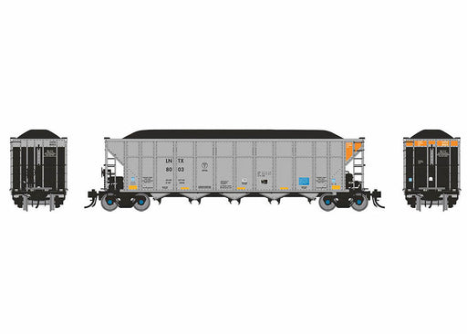 Rapido 169036 HO Scale AutoFlood III RD Coal Hopper LNTX 6 Pack #1