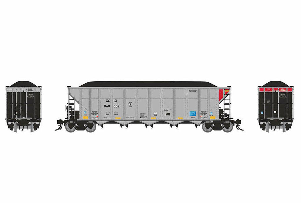 Rapido 169040 HO Scale AutoFlood III RD Coal Hopper Xcel Energy XCLX 6 Pack #1
