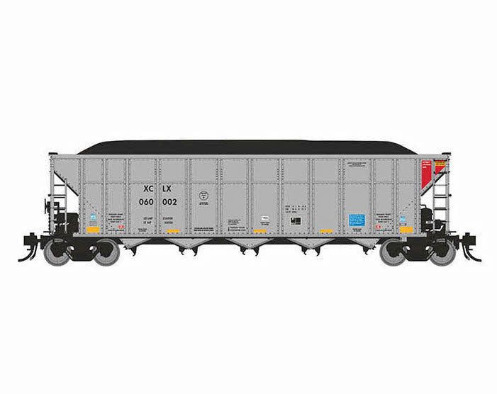 Rapido 169040 HO Scale AutoFlood III RD Coal Hopper Xcel Energy XCLX 6 Pack #1
