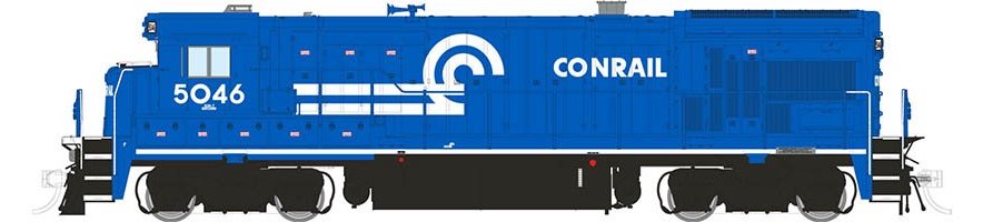 Rapido 18563 HO Scale GE B36-7 Conrail CR 5055 with DCC and Sound