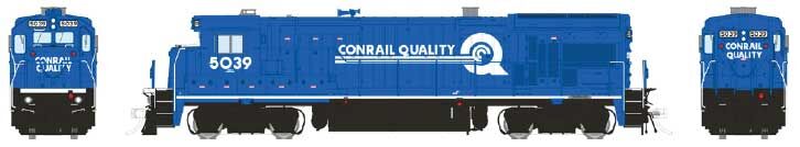 Rapido 18566 HO Scale GE B36-7 Conrail Quality CR 5056 with DCC and Sound