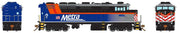 Rapido 19012 HO Scale EMD F59PH Chicago Metra 99 (Silent/DC) - USED
